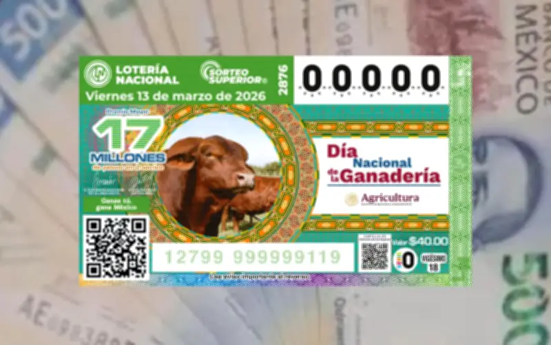 Sorteo Superior 2876 de la Lotería Nacional: Premio Mayor de 17 Millones de Pesos