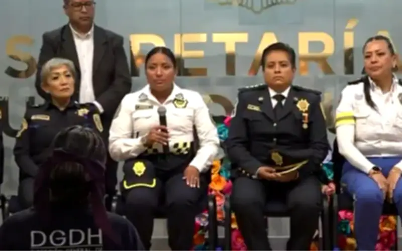 SSC CDMX realiza conversatorio para mujeres policías en vísperas del 8M