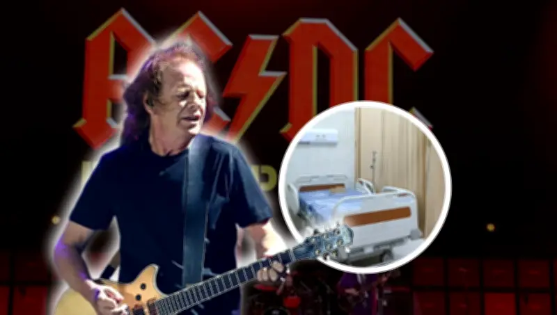 Stevie Young de AC/DC hospitalizado en Buenos Aires; gira en México sigue en pie