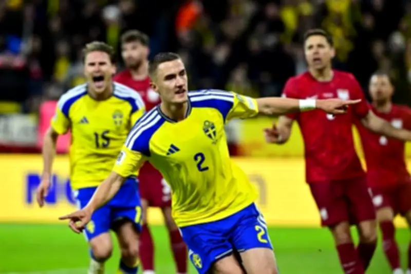 Suecia se Impone a Polonia en Monterrey en Partido de Preparación para el Mundial