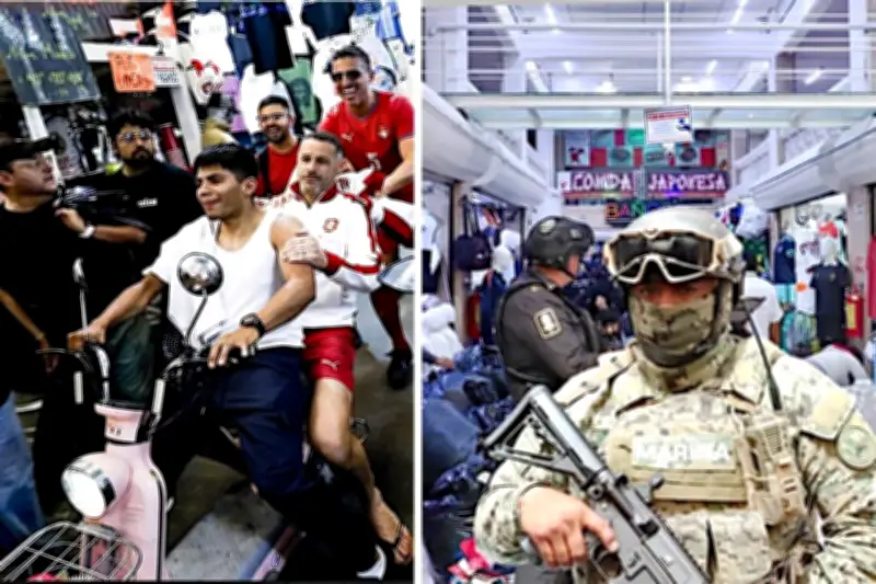 Tepito se transforma en epicentro de la pasión mundialista con su peculiar mercado