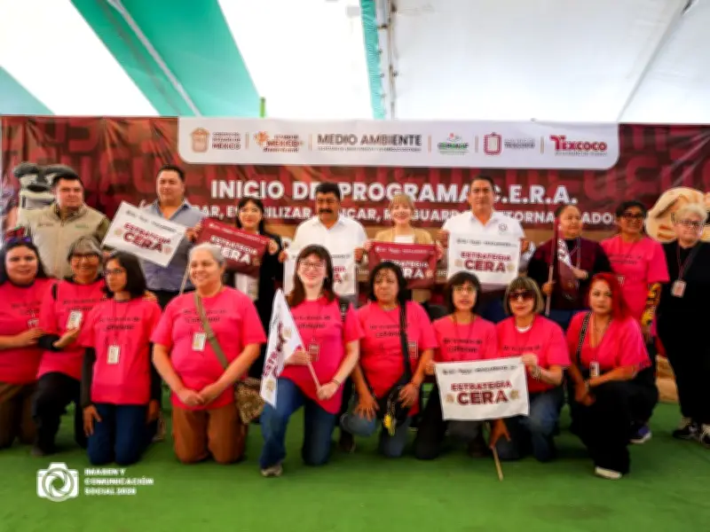 Texcoco inicia programa CERA para atención integral de perros y gatos