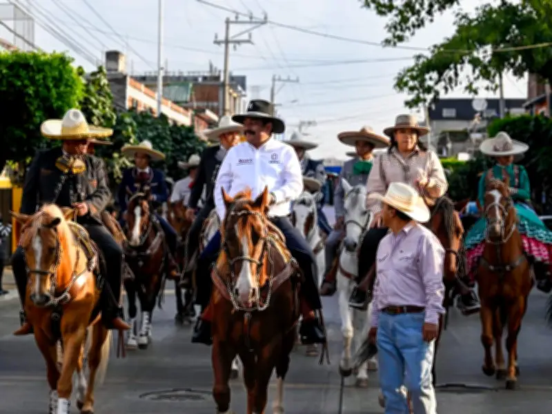 Texcoco prepara su Feria Internacional del Caballo 2026 con cabalgata y seguridad reforzada