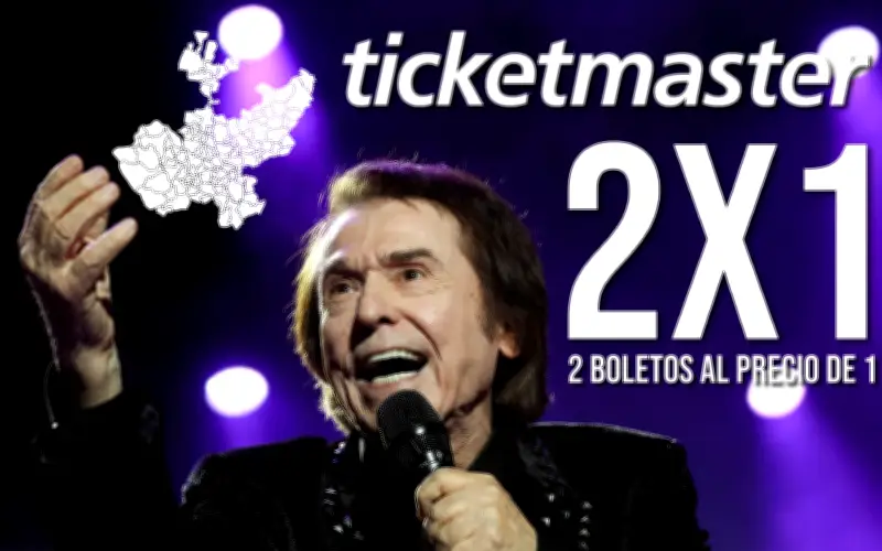 Ticketmaster ofrece 9 conciertos al 2x1 en Guadalajara este jueves