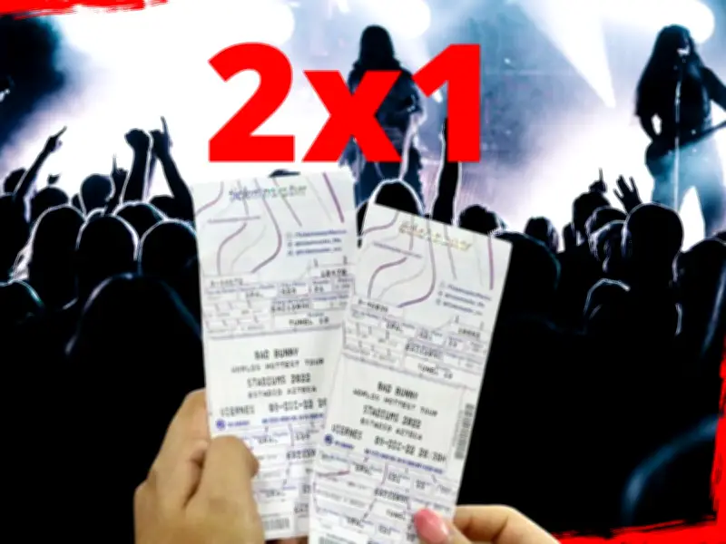 Ticketmaster revive el Jueves 2x1: ofertas en conciertos, teatro y deportes