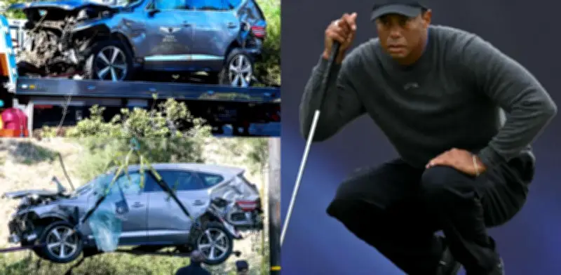 Tiger Woods sufre grave accidente automovilístico en Florida; estado de salud es desconocido