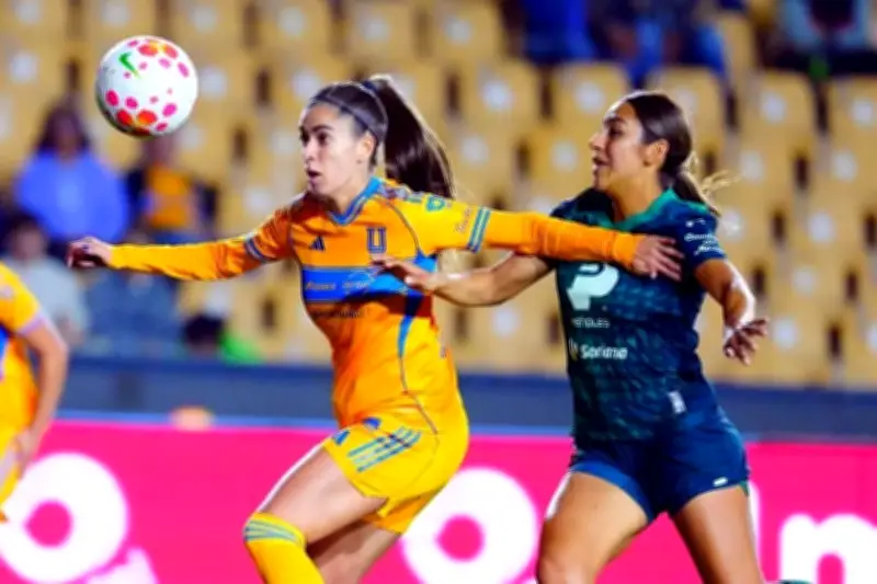 Tigres Femenil arrasa 4-1 sobre Santos en el Estadio Universitario