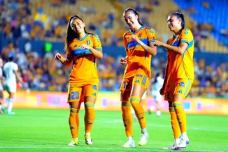 Tigres Femenil golea a Gallos en partido con baja asistencia tras duelo varonil