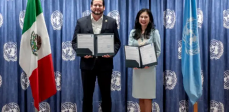 Tijuana firma acuerdo con ONU para impulsar desarrollo sostenible con PNUD