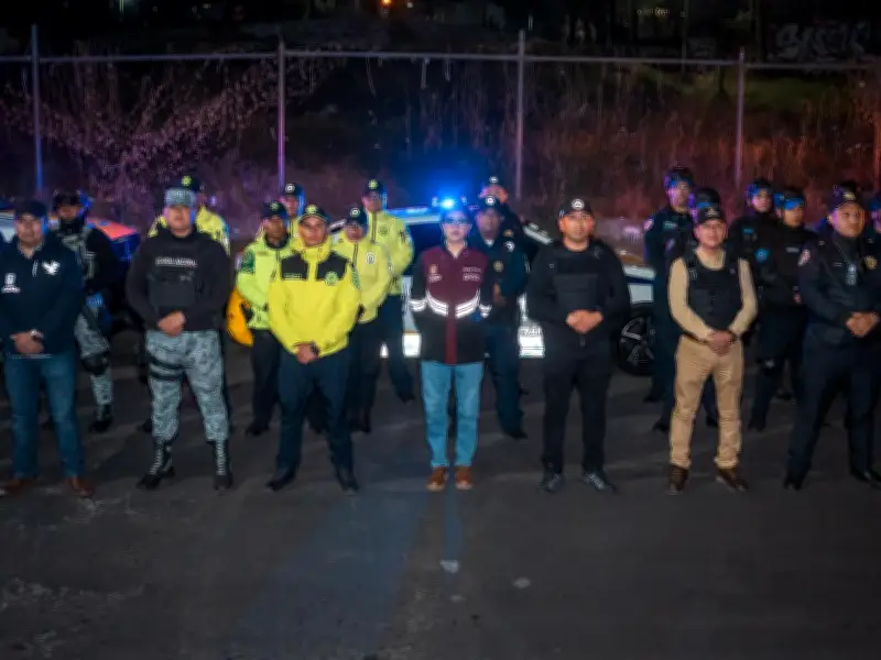 Tlalpan intensifica seguridad con 139 recorridos y 74 operativos en febrero