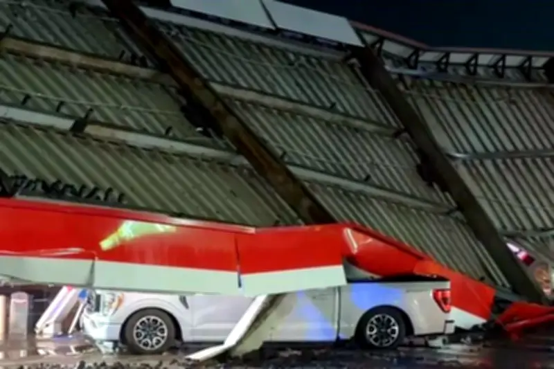 Tormenta en Texas deja daños y apagones en el condado de Starr