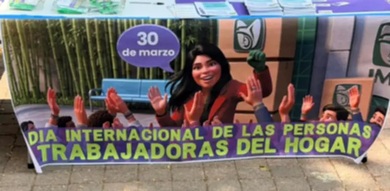 Trabajadoras del Hogar Exigen Seguridad Social y Salarios Dignos en Evento del IMSS en CDMX