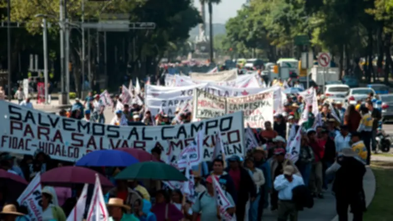 Trabajadores de la Ciudad y el Campo Lideran Movilizaciones en CDMX el 24 de Marzo