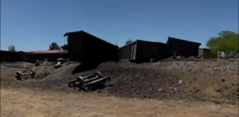 Tragedia en Aguascalientes: Tren de Ferromex descarrila dejando migrante muerto y seis heridos