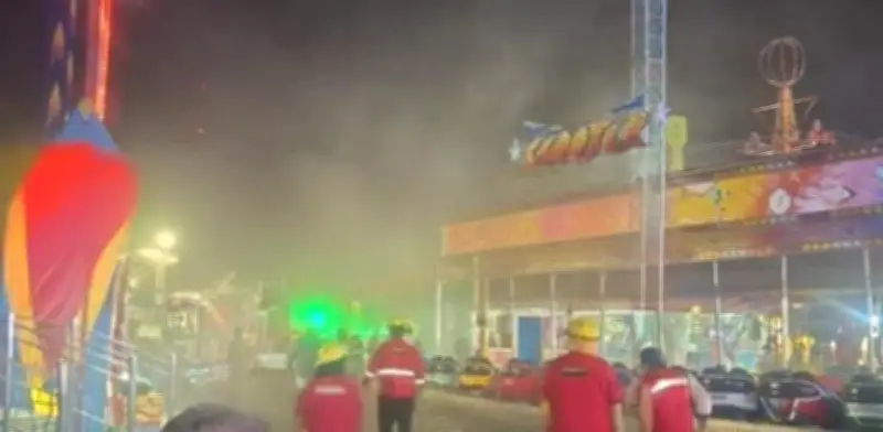 Tragedia en Feria de Puebla: Joven muere al caer de juego mecánico Vortec