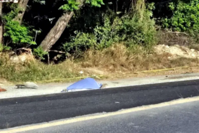 Tragedia Vial: Motociclista Pierde la Vida Tras Derrapar en Accidente