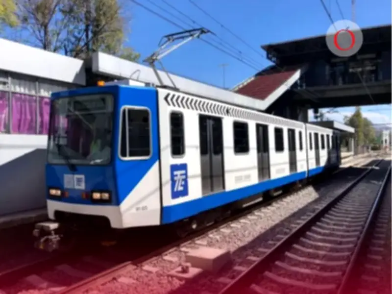 Tren Ligero CDMX ajusta horarios por obras de mantenimiento en marzo