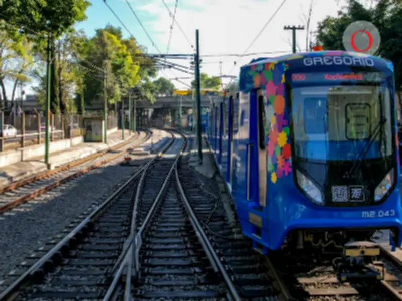Tren Ligero de CDMX ajusta horarios por modernización del sistema de control ferroviario