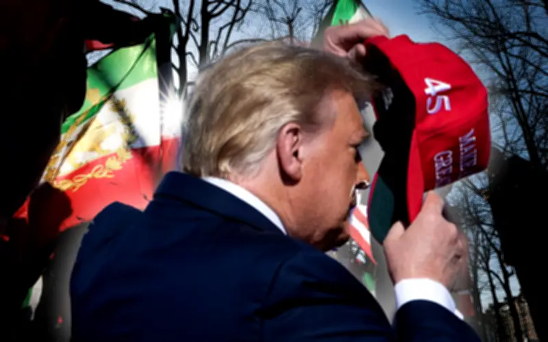 Trump busca influir en sucesión iraní como hizo en Venezuela