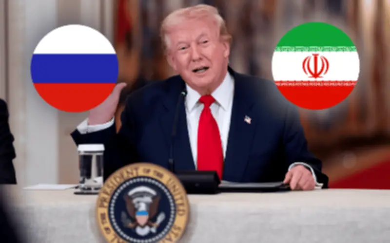 Trump evita comentar sobre posible ayuda rusa a Irán para rastrear tropas de EU