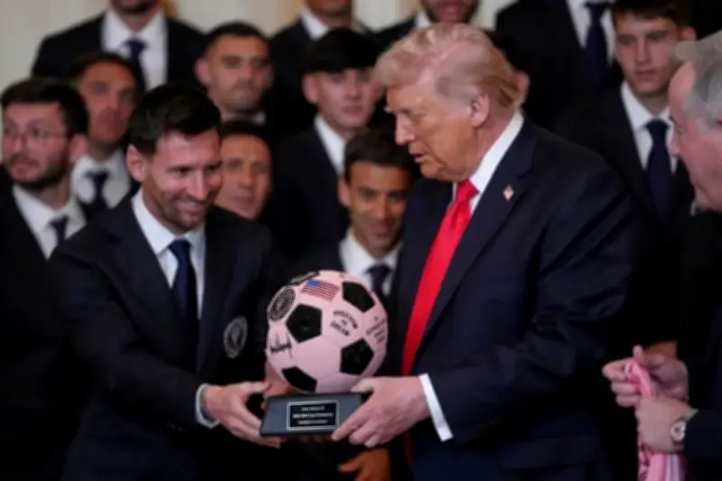 Trump recibe a Messi y al Inter Miami en la Casa Blanca en histórico encuentro
