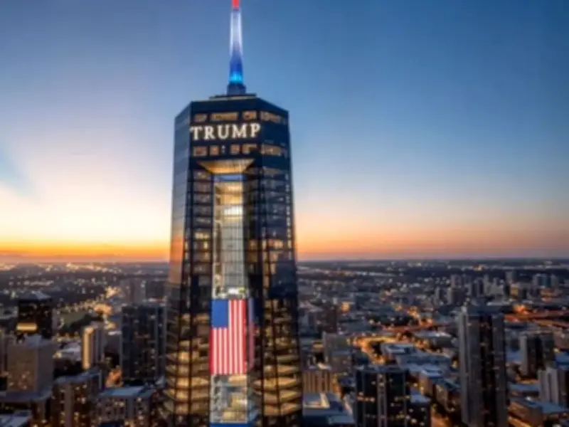 Trump revela diseño de su polémica biblioteca presidencial en Miami con estatua dorada gigante