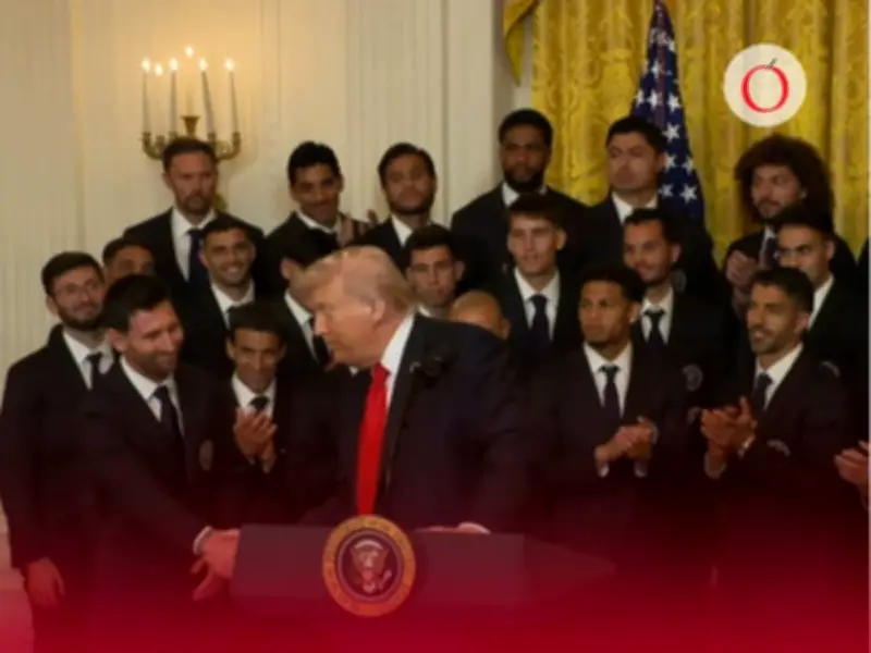 Trump y Messi se dan la mano en la Casa Blanca: el histórico encuentro que conmociona redes