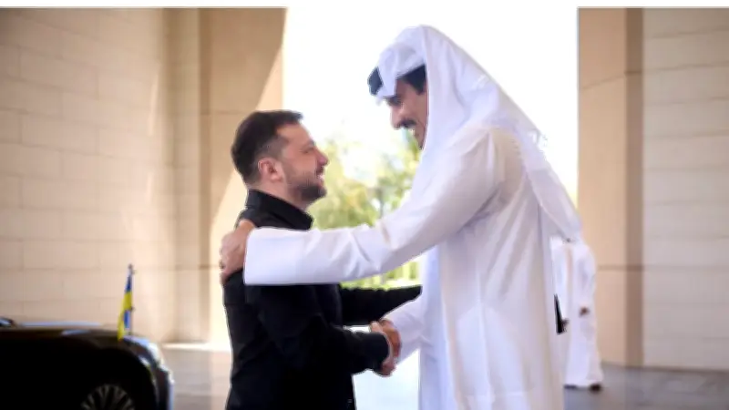 Ucrania firma acuerdos antidrones con Emiratos y Catar para reforzar defensa aérea