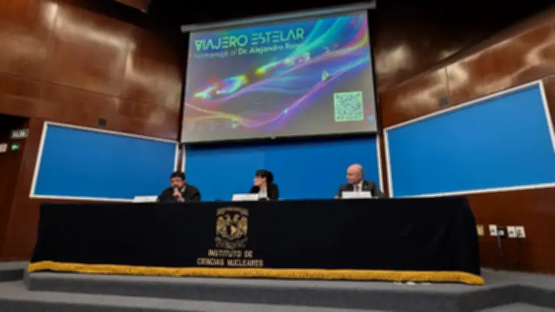 UNAM inaugura aula en honor al Dr. Alejandro Raga, el 'viajero cósmico' mexicano