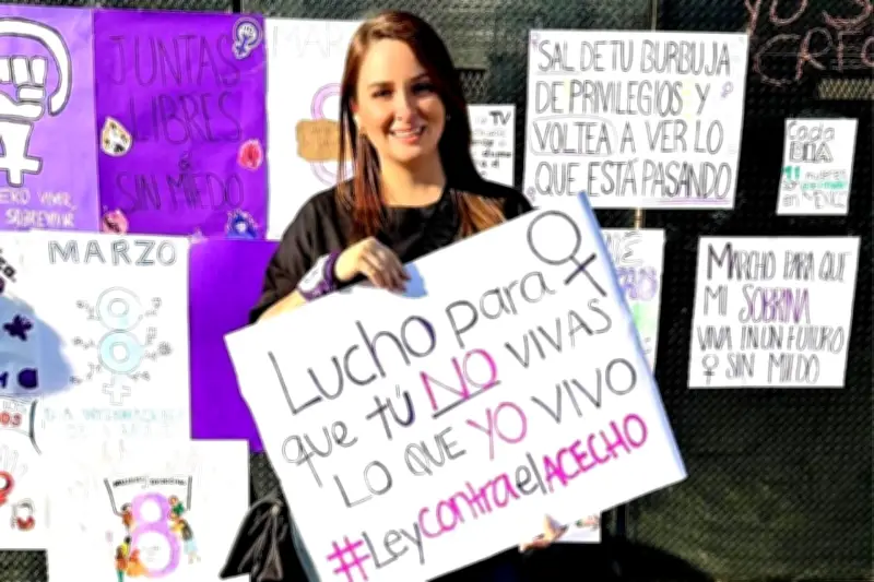 Valeria Macías impulsa una ley para combatir el acecho y proteger a las víctimas