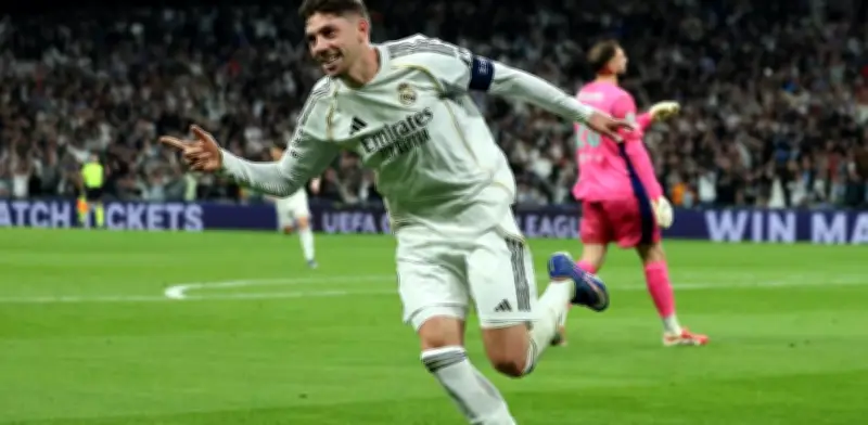 Valverde brilla con tripleta histórica: Real Madrid aplasta 3-0 al Manchester City en Champions