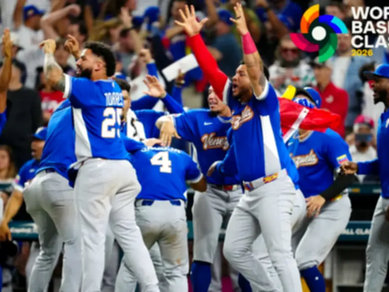 Venezuela se corona campeón del Clásico Mundial de Béisbol tras épica victoria sobre Estados Unidos