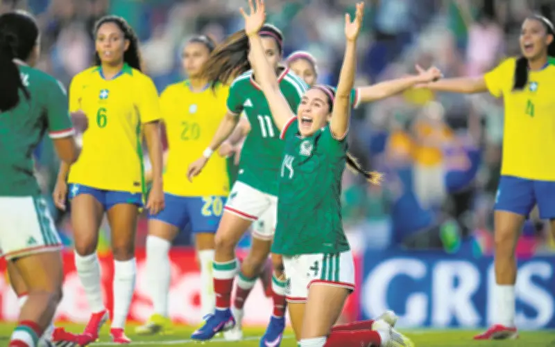 Victoria Histórica: La Selección Mexicana Femenil Vence a Brasil en un Partido Épico