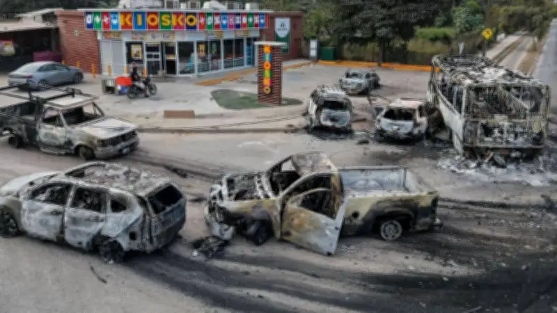 Violencia tras caída del 'Mencho' causa 985 siniestros y daños por 254 mdp: AMIS