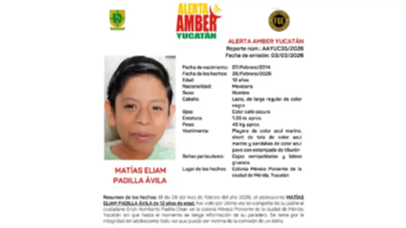 Violencia Vicaria en Yucatán: Madre lucha contra FGE para activar Alerta Amber por su hijo