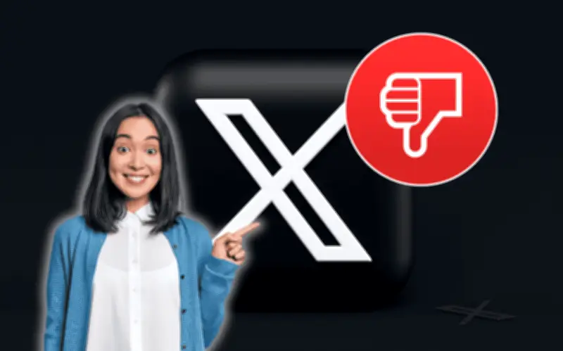 X activa botón de 'no me gusta' en fase de prueba exclusiva para usuarios verificados