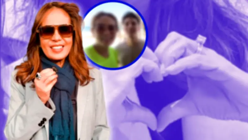 Yolanda Andrade sorprende con notable recuperación de la ELA en foto playera