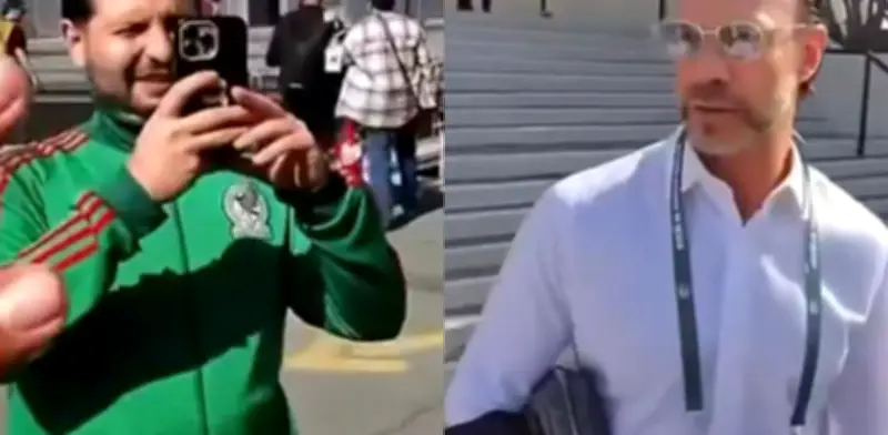 Zague estalla contra aficionado que le dice 'impresionanti' antes de México vs Portugal