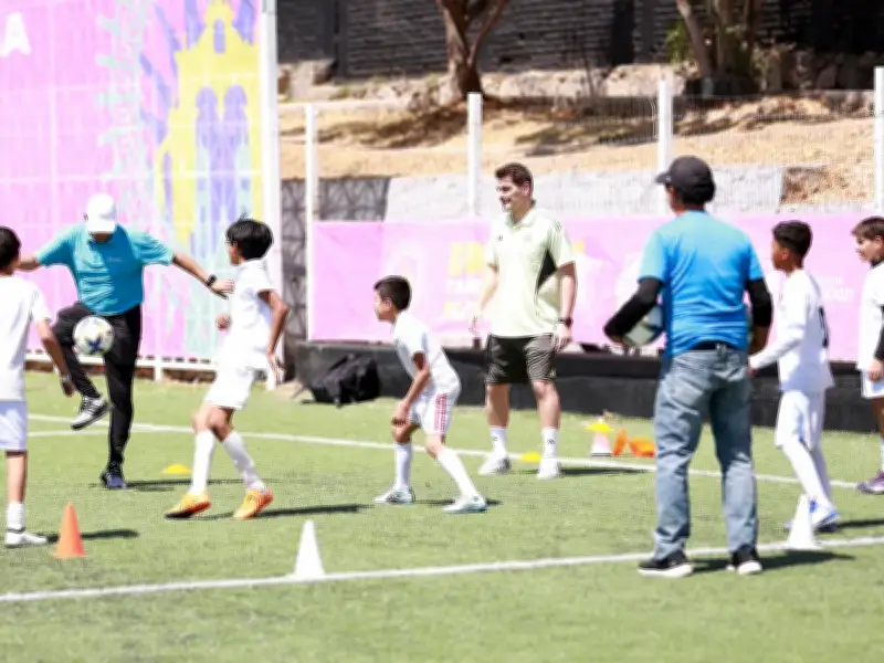 Zapopan acoge clínica del Real Madrid para fomentar deporte en jóvenes