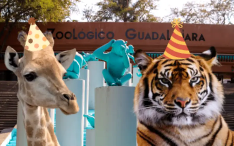 Zoológico Guadalajara ofrece entrada gratuita en marzo a cumpleañeros