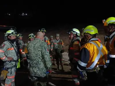 Rescate Minero en Sinaloa: 300 Elementos Buscan a 4 Atrapados a 300 Metros