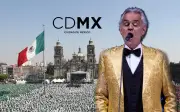 Andrea Bocelli ofrecerá concierto gratuito en el Zócalo de la CDMX anunciado por Clara Brugada