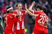 Bayern Munich golea y alcanza los 70 puntos en la Bundesliga alemana