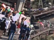 Bloqueo de trabajadores de salud paraliza vialidades clave en Naucalpan