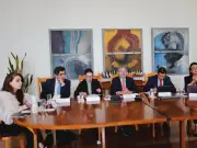 Canciller Ramón de la Fuente coordina con embajadores mexicanos en Medio Oriente