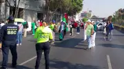 Caos vial en Tlalpan por marcha del SNTE cerca de Santa Anita; autoridades sugieren rutas alternas
