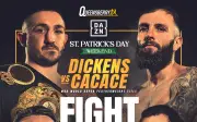 Cartelera de Box del 14 de Marzo 2026: Dickens vs Cacace y Collazo vs Haro en Enfrentamientos Estelares