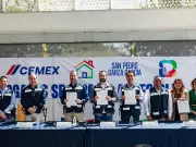 Cemex y San Pedro Garza García firman convenio para mejorar viviendas de 200 familias