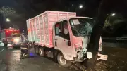 Choque de camión en Periférico Sur deja 12 trabajadores de limpia lesionados en Tlalpan