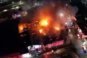 Consume incendio a fábrica de café en México, pérdidas millonarias